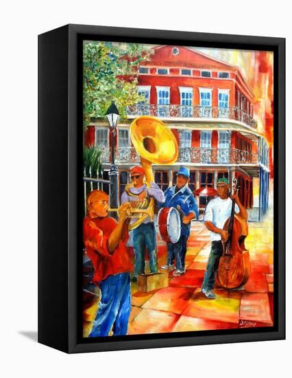 Big Easy Beat-Diane Millsap-Framed Stretched Canvas