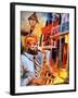 Big Easy Blues-Diane Millsap-Framed Art Print