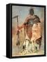 Big Elk, 1832-George Catlin-Framed Stretched Canvas