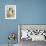 Big Eyed Bunny Girl-Wyanne-Framed Giclee Print displayed on a wall