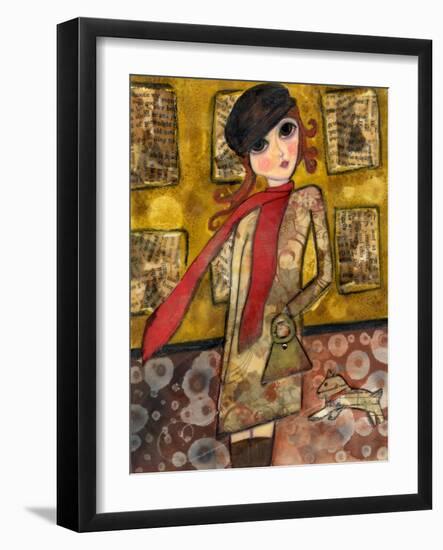 Big Eyed City Girl-Wyanne-Framed Giclee Print