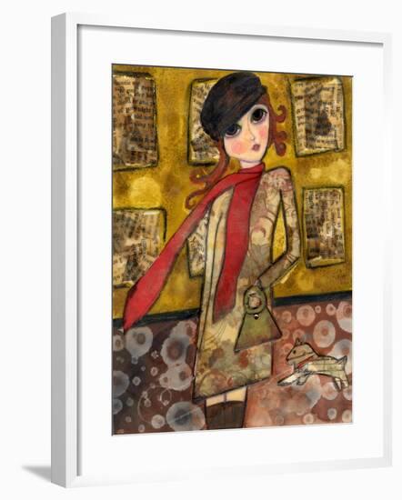 Big Eyed City Girl-Wyanne-Framed Giclee Print