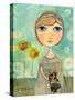 Big Eyed Girl 4 Keeps-Wyanne-Stretched Canvas