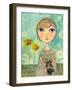 Big Eyed Girl 4 Keeps-Wyanne-Framed Giclee Print