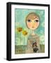 Big Eyed Girl 4 Keeps-Wyanne-Framed Giclee Print