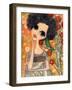 Big Eyed Girl a Birdy Told Me-Wyanne-Framed Giclee Print