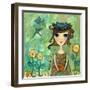 Big Eyed Girl a Good Mess-Wyanne-Framed Giclee Print