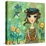 Big Eyed Girl a Good Mess-Wyanne-Stretched Canvas