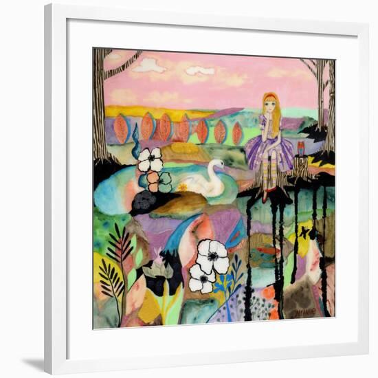 Big Eyed Girl a World Her Qwn-Wyanne-Framed Giclee Print