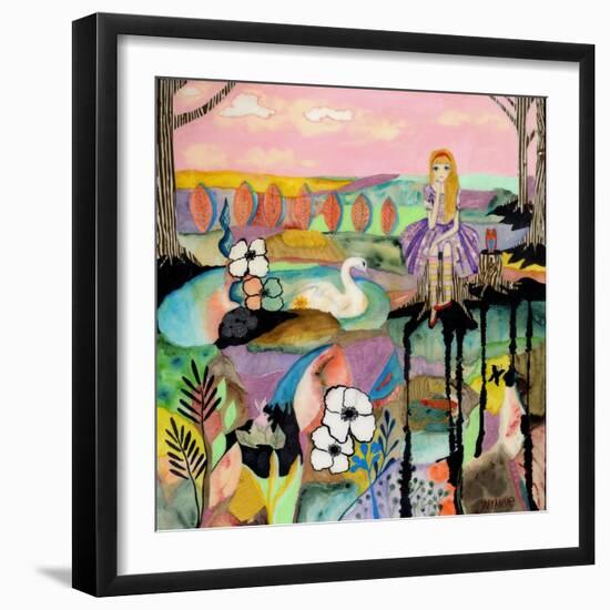 Big Eyed Girl a World Her Qwn-Wyanne-Framed Giclee Print