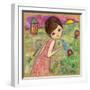 Big Eyed Girl Au Revoir-Wyanne-Framed Giclee Print