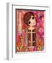 Big Eyed Girl Blossom Fairy-Wyanne-Framed Giclee Print