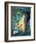 Big Eyed Girl Can of Worms-Wyanne-Framed Premium Giclee Print