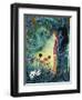 Big Eyed Girl Can of Worms-Wyanne-Framed Premium Giclee Print