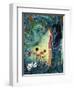 Big Eyed Girl Can of Worms-Wyanne-Framed Premium Giclee Print