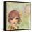 Big Eyed Girl Cloudy Day-Wyanne-Framed Stretched Canvas