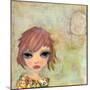 Big Eyed Girl Cloudy Day-Wyanne-Mounted Giclee Print