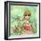 Big Eyed Girl Comfort-Wyanne-Framed Giclee Print