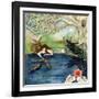 Big Eyed Girl Daydream Believer-Wyanne-Framed Giclee Print