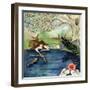 Big Eyed Girl Daydream Believer-Wyanne-Framed Giclee Print