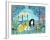 Big Eyed Girl Dreamstate-Wyanne-Framed Giclee Print