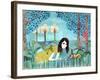 Big Eyed Girl Dreamstate-Wyanne-Framed Giclee Print