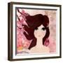 Big Eyed Girl Emerging-Wyanne-Framed Giclee Print