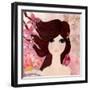 Big Eyed Girl Emerging-Wyanne-Framed Giclee Print