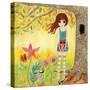 Big Eyed Girl Finders Keepers-Wyanne-Stretched Canvas
