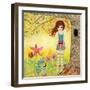 Big Eyed Girl Finders Keepers-Wyanne-Framed Giclee Print