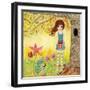 Big Eyed Girl Finders Keepers-Wyanne-Framed Giclee Print