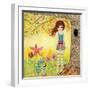 Big Eyed Girl Finders Keepers-Wyanne-Framed Giclee Print