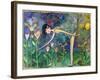 Big Eyed Girl Forbidden Flowers-Wyanne-Framed Giclee Print