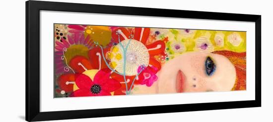 Big Eyed Girl from Within-Wyanne-Framed Giclee Print