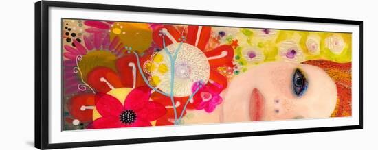 Big Eyed Girl from Within-Wyanne-Framed Giclee Print