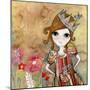 Big Eyed Girl I Am the Queen (No Words)-Wyanne-Mounted Giclee Print
