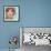 Big Eyed Girl Ice Cream Cone-Wyanne-Framed Giclee Print displayed on a wall
