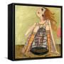 Big Eyed Girl If You Love Something-Wyanne-Framed Stretched Canvas