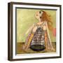 Big Eyed Girl If You Love Something-Wyanne-Framed Giclee Print