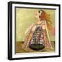 Big Eyed Girl If You Love Something-Wyanne-Framed Giclee Print