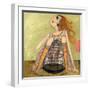 Big Eyed Girl If You Love Something-Wyanne-Framed Giclee Print