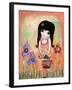 Big Eyed Girl Just Believe-Wyanne-Framed Giclee Print