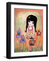 Big Eyed Girl Just Believe-Wyanne-Framed Giclee Print