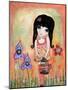 Big Eyed Girl Just Believe-Wyanne-Mounted Giclee Print