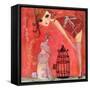 Big Eyed Girl Just Playing-Wyanne-Framed Stretched Canvas