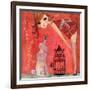 Big Eyed Girl Just Playing-Wyanne-Framed Giclee Print