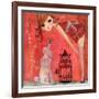 Big Eyed Girl Just Playing-Wyanne-Framed Giclee Print