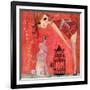 Big Eyed Girl Just Playing-Wyanne-Framed Giclee Print