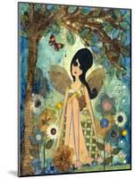 Big Eyed Girl Keeping Each Other Company-Wyanne-Mounted Giclee Print