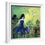 Big Eyed Girl Letting Go-Wyanne-Framed Giclee Print